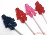 510sp Building Block Man Chocolate or Hard Candy Lollipop Mold